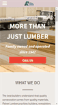 Mobile Screenshot of fisherlumber.com